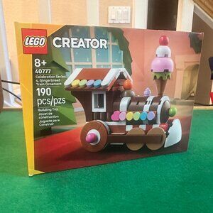 New & Sealed! Lego 40777 Celebration Series: Gingerbread Train Ornament
